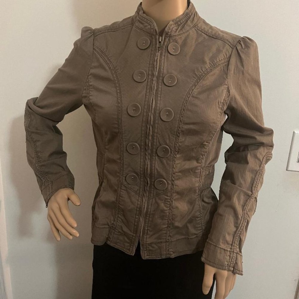 Lightweight Spring Fall Jacket by Ambition Size Small Style Steampunk / Military